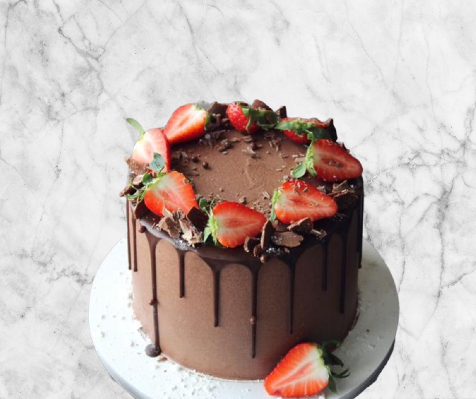 Tort ciocolata si fructe de padure - Eva Cake